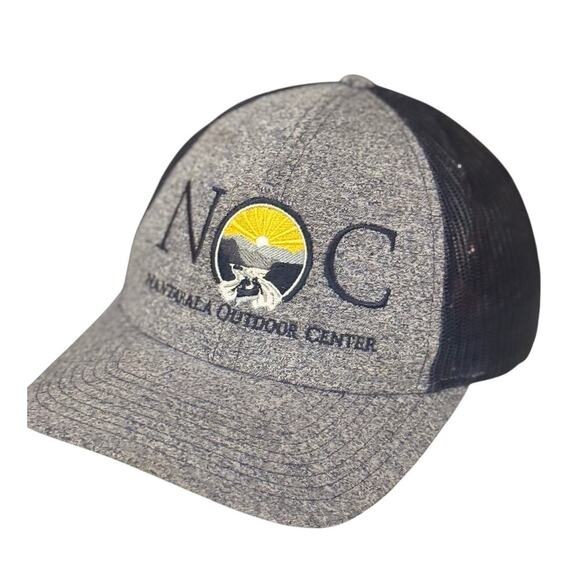 Nantahala Other - NOC Trucker Hat Unisex Adjustable Gray Black Nantahala Outdoors Hiking